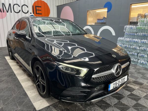 Mercedes-Benz A-Class Saloon, Petrol Hybrid, 2023, Black