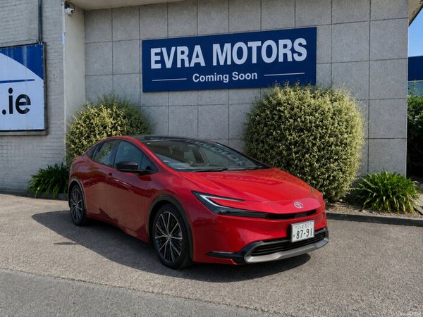 Toyota Prius Saloon, Petrol Hybrid, 2024, Red