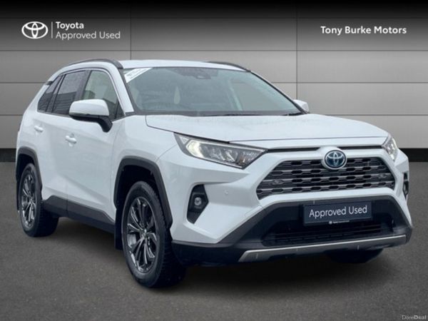 Toyota RAV4 SUV, Petrol Hybrid, 2024, White