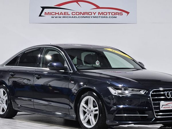 Audi A6 Saloon, Diesel, 2017, Blue