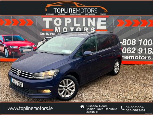 Volkswagen Touran MPV, Diesel, 2018, Blue