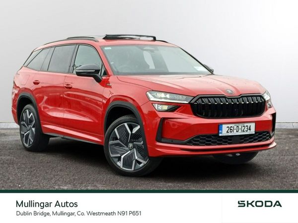 Skoda Kodiaq SUV, Diesel, 2026, Red