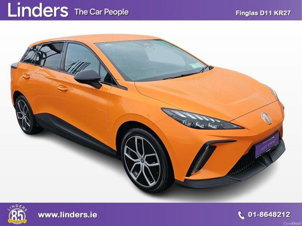 MG MG4 Hatchback, Electric, 2023, Orange