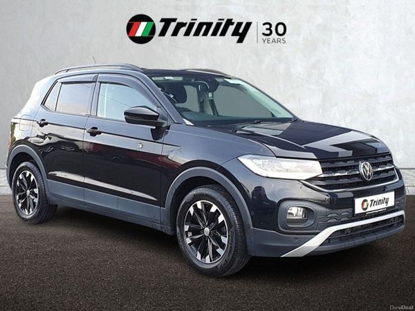 Volkswagen T-Cross SUV, Petrol, 2020, Black