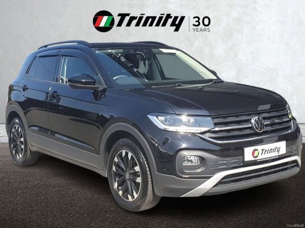 Volkswagen T-Cross SUV, Petrol, 2021, Black