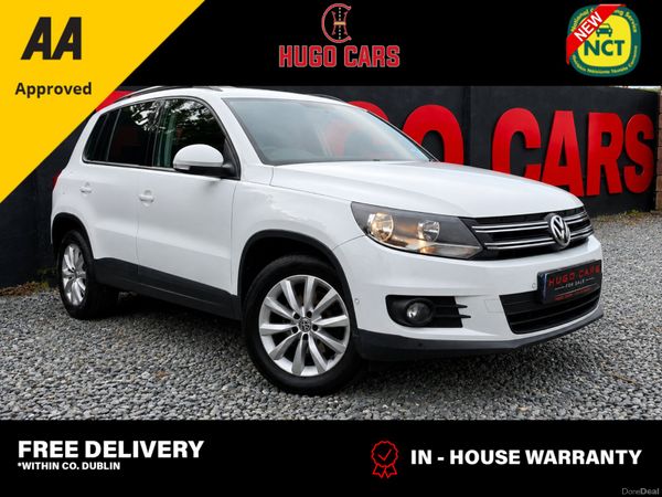 Volkswagen Tiguan SUV, Diesel, 2014, White