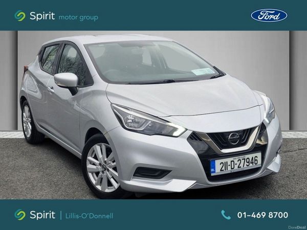 Nissan Micra Hatchback, Petrol, 2021, Grey