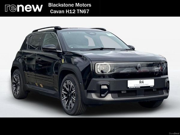 Renault 4 Hatchback, Electric, 2026, Black