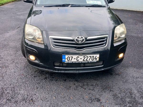 Toyota Avensis Saloon, Petrol, 2007, Black