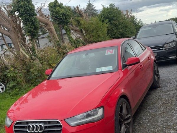 Audi A4 Saloon, Diesel, 2015, Red
