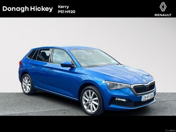 Skoda Scala Hatchback, Petrol, 2023, Blue