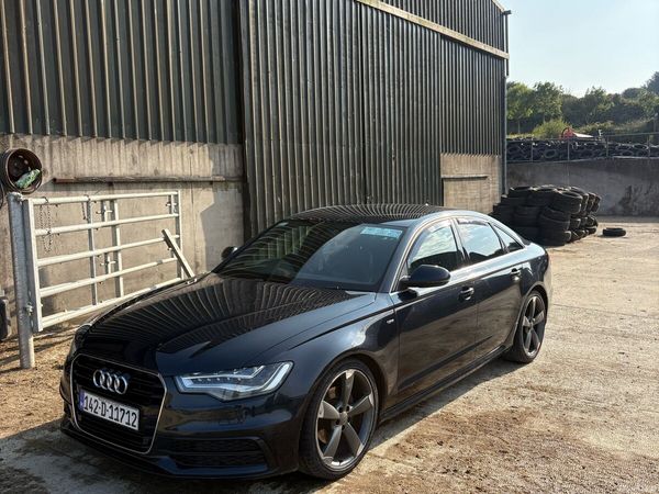 Audi A6 Saloon, Diesel, 2014, Blue