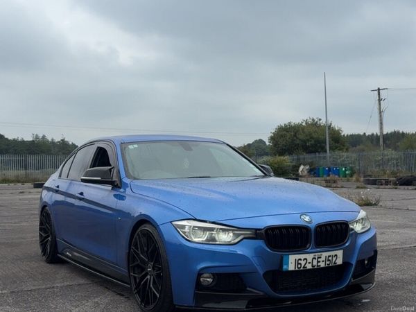 BMW 3-Series Saloon, Diesel, 2016, Blue