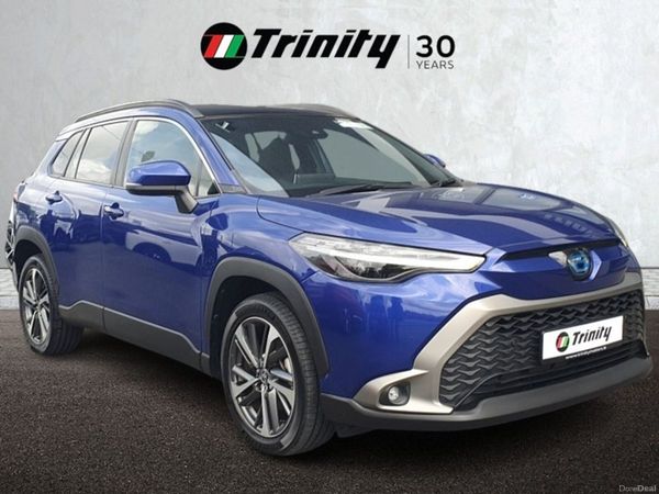Toyota Corolla Cross SUV, Petrol Hybrid, 2023, Blue