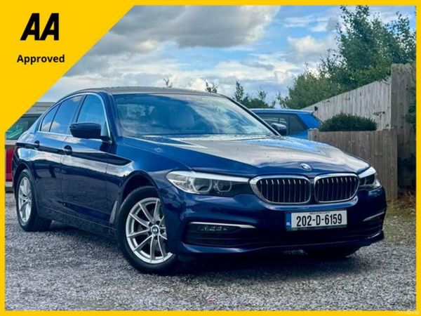 BMW 5-Series Saloon, Diesel, 2020, Blue