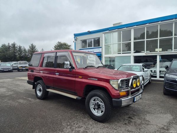 Toyota Land Cruiser Estate, Diesel, 1992, Red
