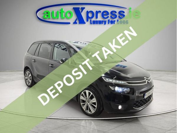 Citroen Grand C4 Picasso MPV, Petrol, 2015, Black