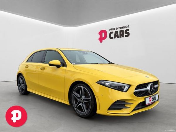 Mercedes-Benz A-Class Hatchback, Petrol, 2020, Yellow