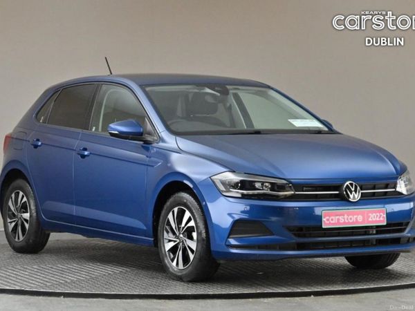 Volkswagen Polo Hatchback, Petrol, 2022, Blue