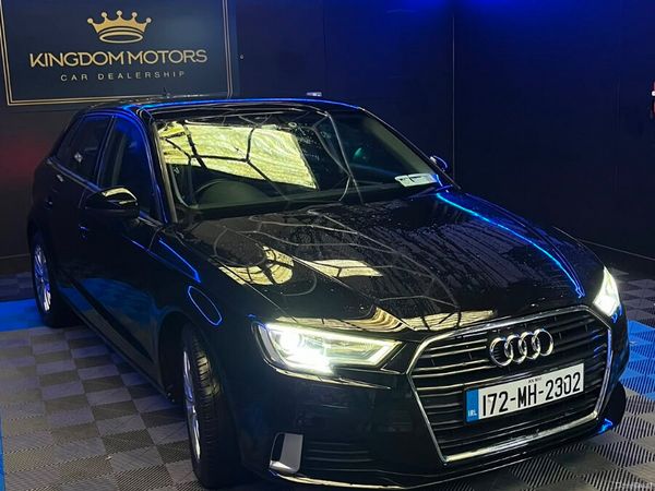 Audi A3 Hatchback, Diesel, 2017, Black
