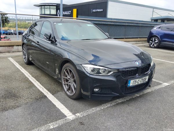 BMW 3-Series Saloon, Petrol Plug-in Hybrid, 2017, Black