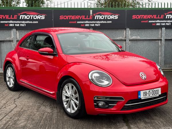 Volkswagen Beetle Hatchback, Petrol, 2019, Red