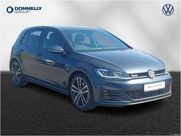 Volkswagen Golf Hatchback, Diesel, 2018, Blue