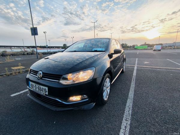Volkswagen Polo Hatchback, Petrol, 2016, Black