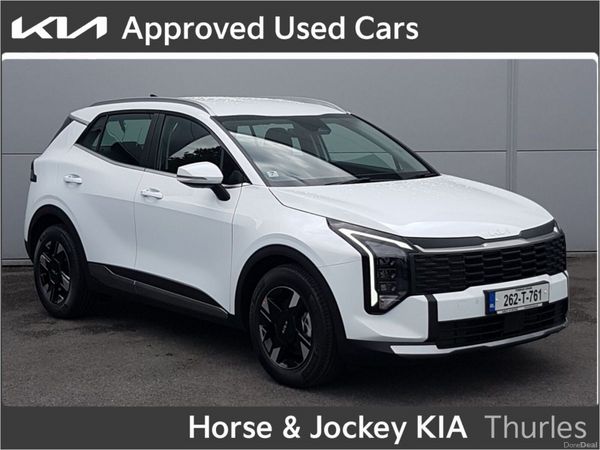 Kia Sportage SUV, Diesel Hybrid, 2026, White