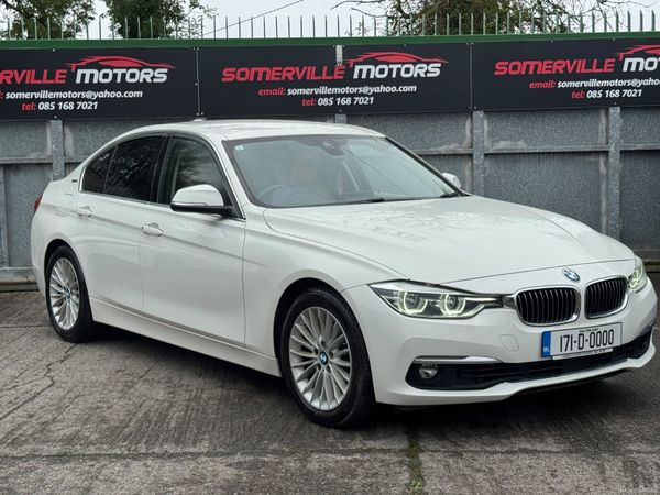 BMW 3-Series Saloon, Petrol Plug-in Hybrid, 2017, White