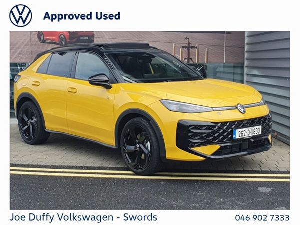 Volkswagen T-Roc SUV, Petrol, 2026, Yellow