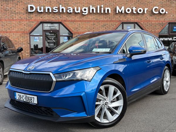 Skoda Enyaq Hatchback, Electric, 2021, Blue