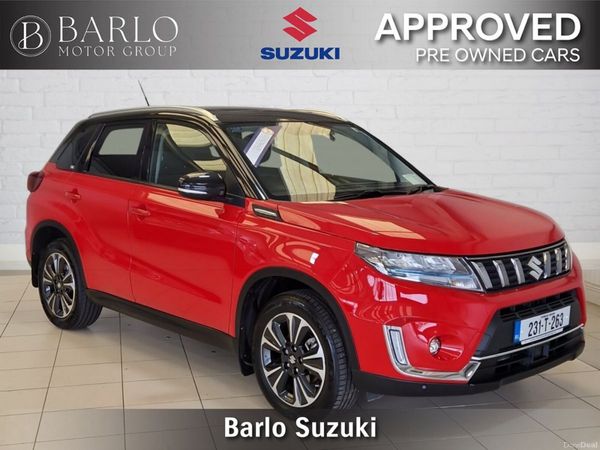 Suzuki Vitara SUV, Petrol Hybrid, 2023, Red