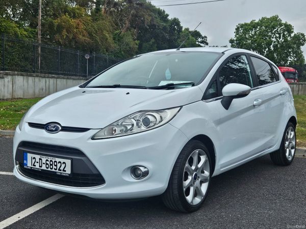 Ford Fiesta Hatchback, Petrol, 2012, White