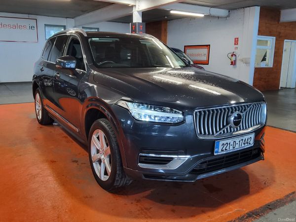 Volvo XC90 SUV, Petrol Plug-in Hybrid, 2022, Grey