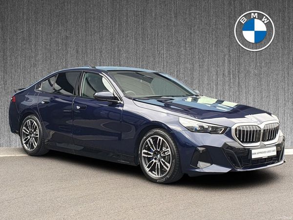 BMW 5-Series Saloon, Petrol Plug-in Hybrid, 2026, Blue