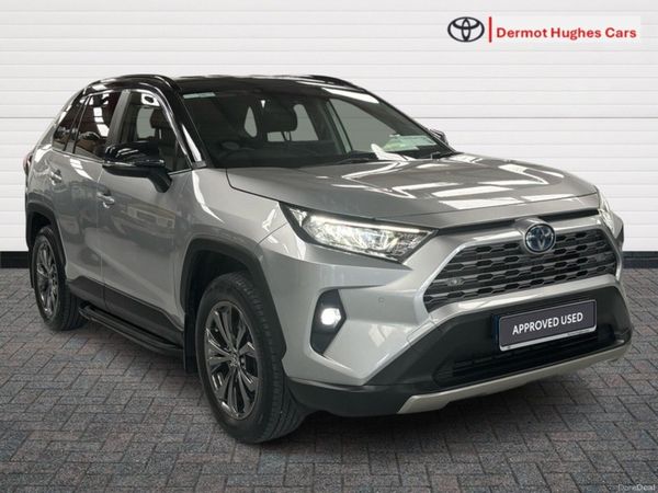 Toyota RAV4 SUV, Petrol Hybrid, 2023, Silver