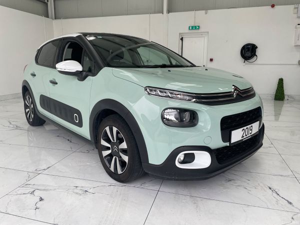 Citroen C3 Hatchback, Petrol, 2019, Green