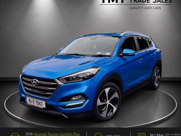 Hyundai Tucson SUV, Diesel, 2016, Blue