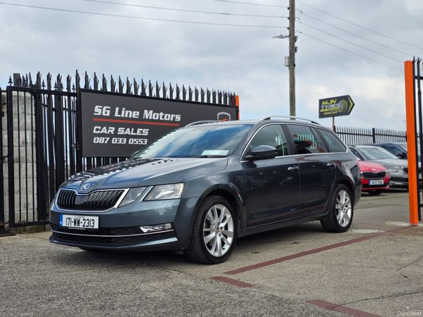Skoda Octavia Estate, Petrol, 2017, Grey