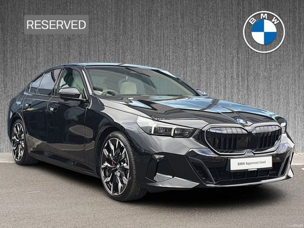 BMW 5-Series Saloon, Petrol Plug-in Hybrid, 2026, Black