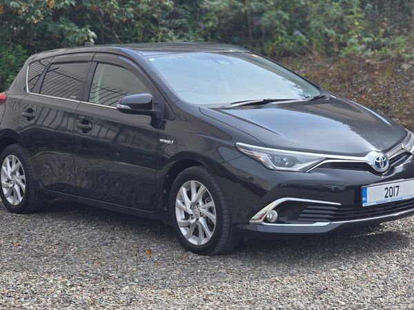 Toyota Auris Hatchback, Petrol Hybrid, 2017, Black