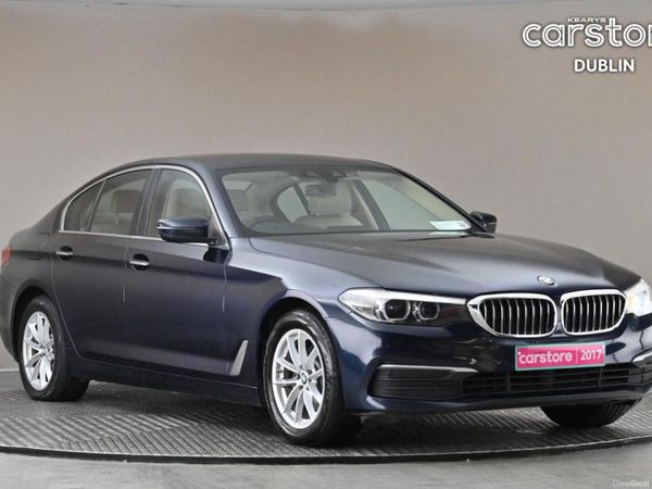 BMW 5-Series Saloon, Diesel, 2017, Blue