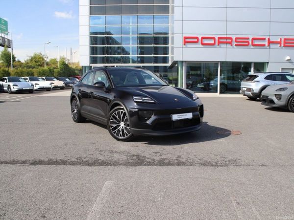Porsche Macan SUV, Electric, 2026, Black