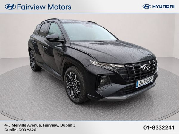 Hyundai Tucson SUV, Petrol Plug-in Hybrid, 2024, Black