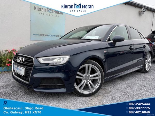 Audi A3 Saloon, Petrol, 2018, Blue