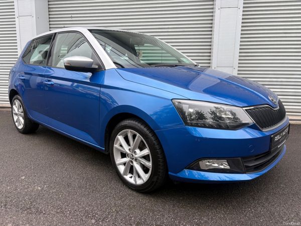 Skoda Fabia Hatchback, Petrol, 2018, Blue