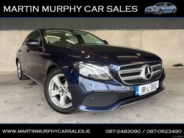 Mercedes-Benz E-Class Saloon, Diesel, 2018, Blue