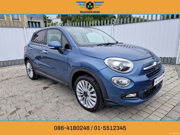 Fiat 500X Hatchback, Petrol, 2015, Blue