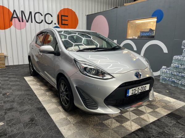 Toyota Aqua Hatchback, Petrol Hybrid, 2021, Silver